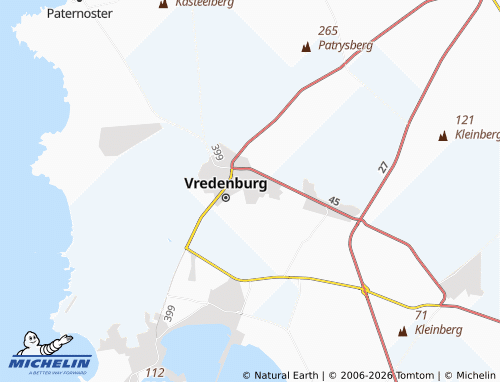 Mapa MICHELIN Witteklip - ViaMichelin