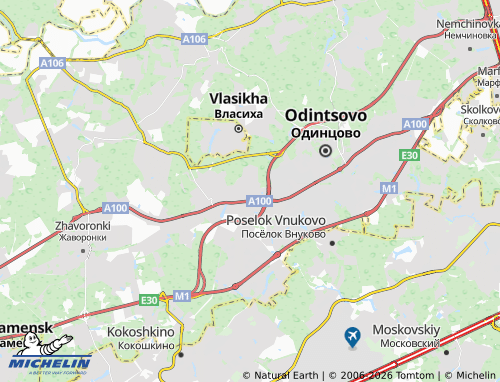 Carte MICHELIN Dubki selo - ViaMichelin