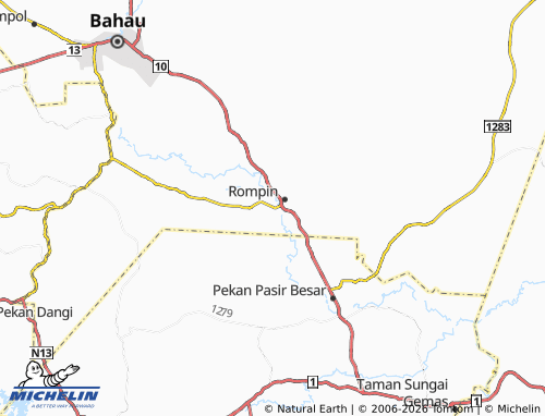 MICHELIN Taman Desa map - ViaMichelin