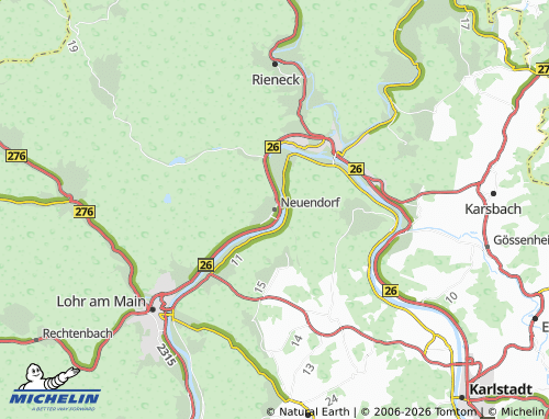 Mappa MICHELIN Neuendorf - ViaMichelin
