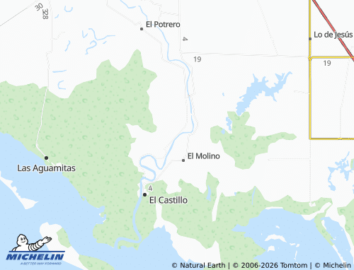 Mapa MICHELIN Aguapepito - ViaMichelin