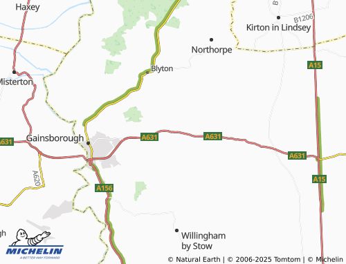 Mappa MICHELIN Corringham - ViaMichelin