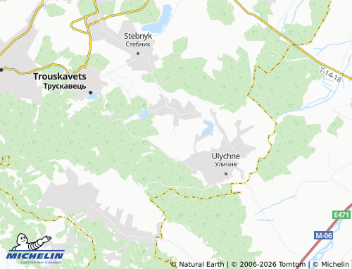Mappa MICHELIN Bystryi - ViaMichelin