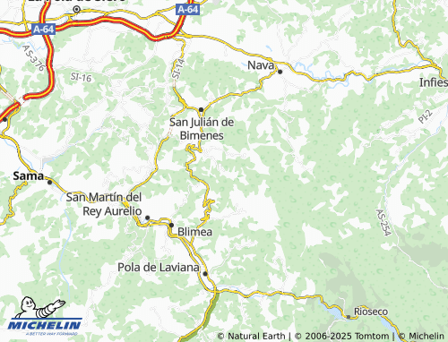 Carte MICHELIN San Gadea - ViaMichelin