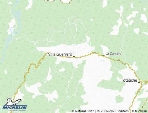 MICHELIN-Landkarte Villa Guerrero - ViaMichelin