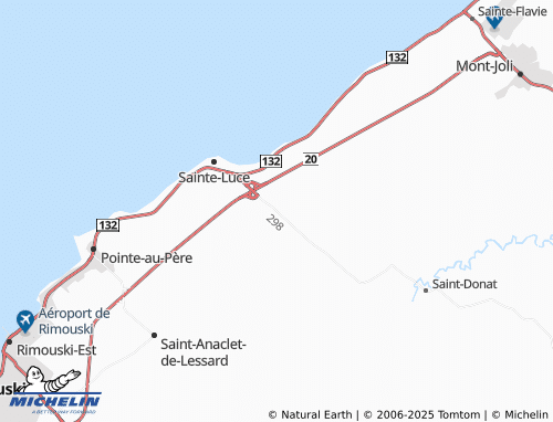 MICHELIN Luceville map - ViaMichelin