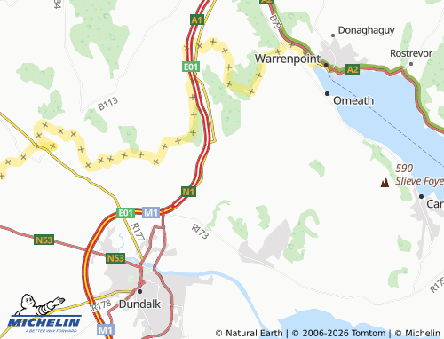 Kaart MICHELIN Ravensdale - ViaMichelin