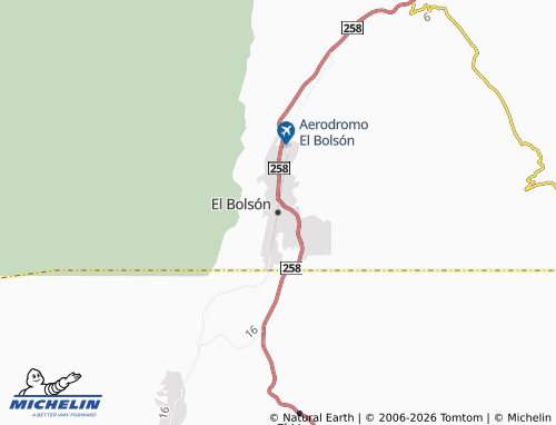 Mappa MICHELIN El Bolsón - ViaMichelin