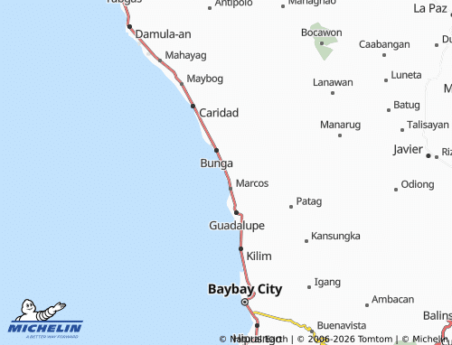 MICHELIN San Agustin map - ViaMichelin