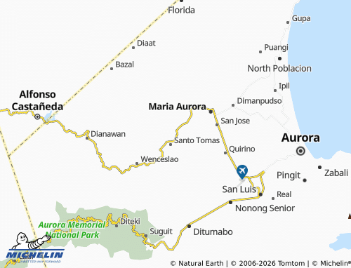 MICHELIN Baubo map - ViaMichelin