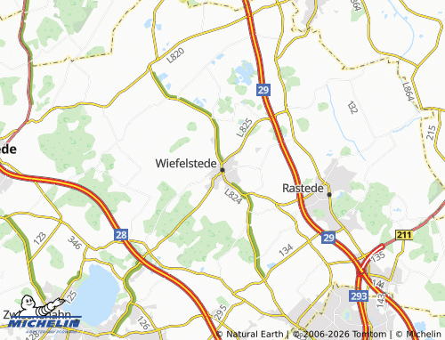 Mapa MICHELIN Wiefelstede - ViaMichelin
