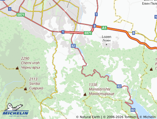 Mapa MICHELIN Kokalyane - ViaMichelin