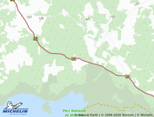 MICHELIN Oonga map - ViaMichelin