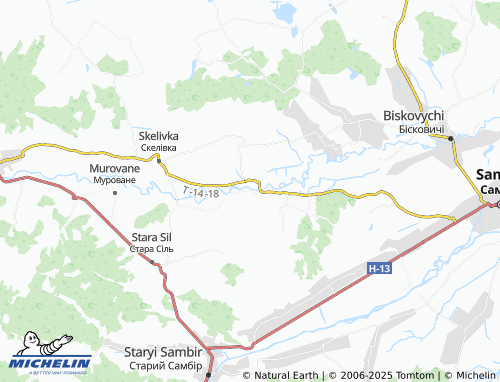 MICHELIN Chapli map - ViaMichelin