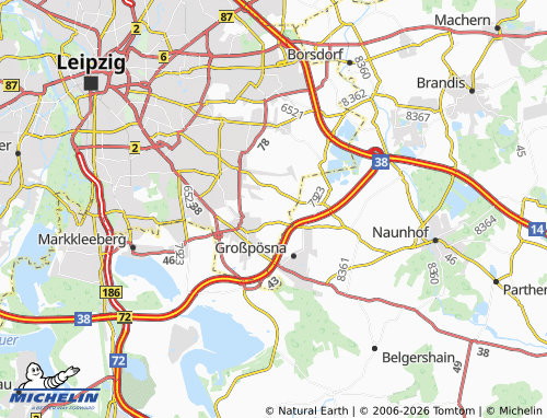 MICHELIN Kolmberg map - ViaMichelin