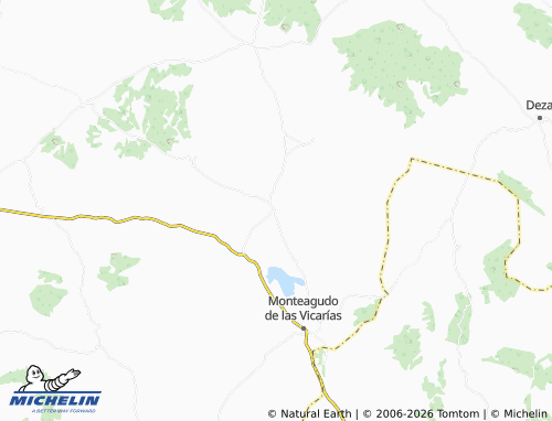 MICHELIN Fuentelmonge map - ViaMichelin