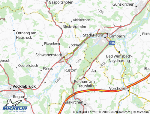 MICHELIN Kaufing map - ViaMichelin