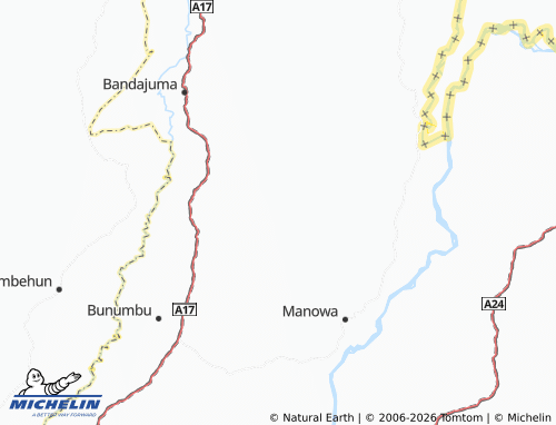 Mappa MICHELIN Peje-Baoma - ViaMichelin