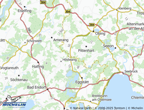 MICHELIN-Landkarte Taxenberg - ViaMichelin