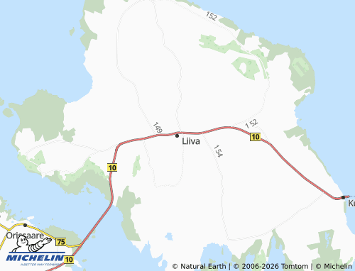 MICHELIN-Landkarte Liiva - ViaMichelin