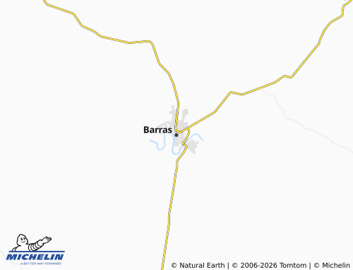 Carte MICHELIN Barras - ViaMichelin