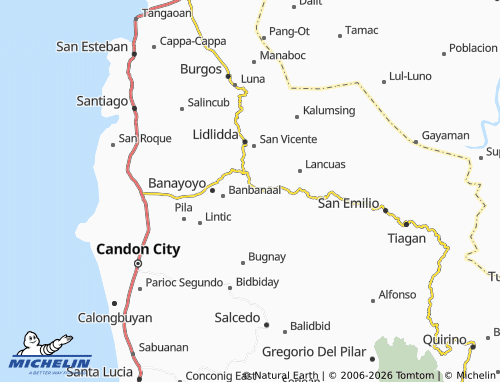 MICHELIN Lopez map - ViaMichelin