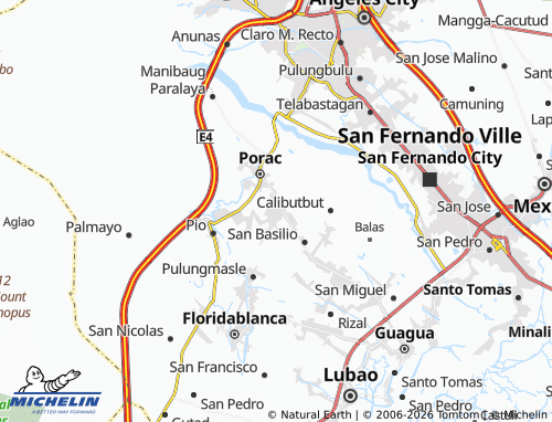 MICHELIN Palat map - ViaMichelin