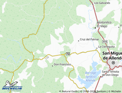 Mapa MICHELIN Juan González - ViaMichelin