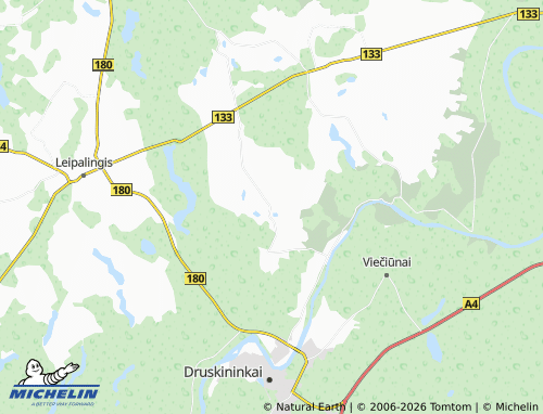 Mappa MICHELIN Ricieliai - ViaMichelin