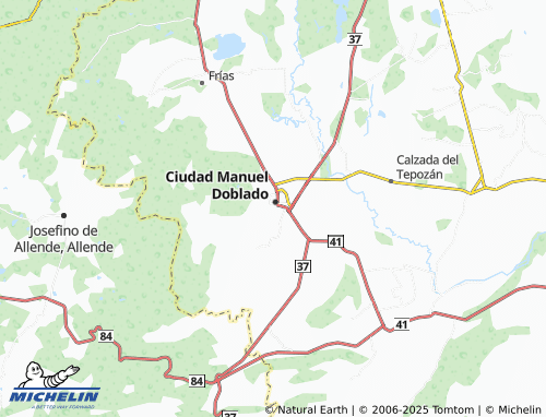 MICHELIN El Cerrito map - ViaMichelin