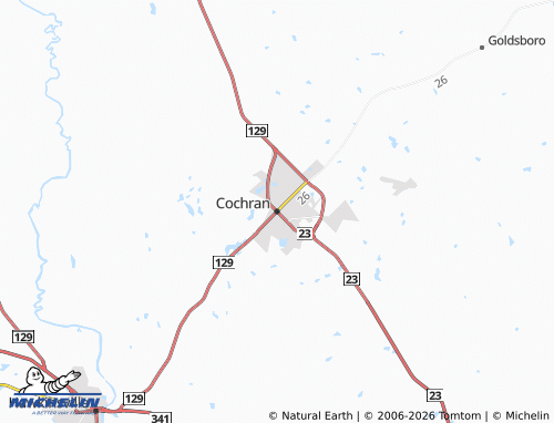 Mapa MICHELIN Cochran - ViaMichelin