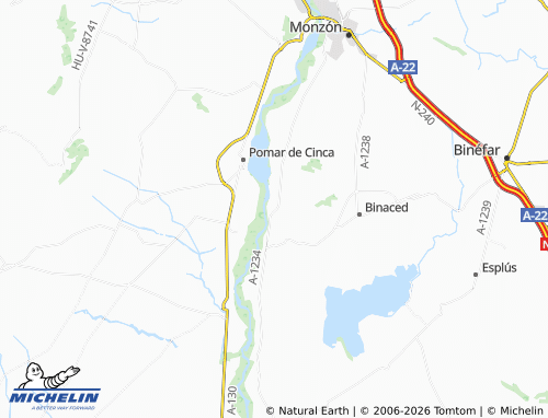 Mappa MICHELIN Alfántega - ViaMichelin