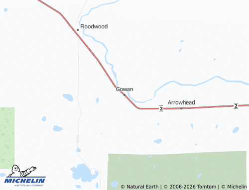Mapa MICHELIN Gowan - ViaMichelin