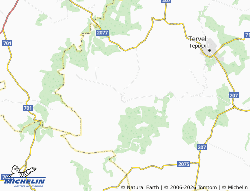 MICHELIN Nova Kamena map - ViaMichelin