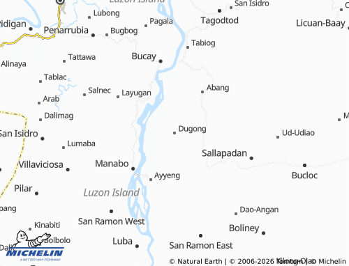 MICHELIN Dugong map - ViaMichelin