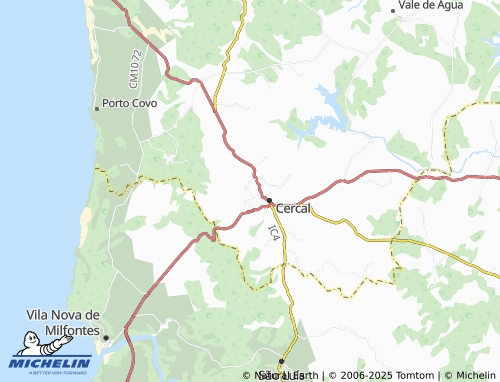MICHELIN Boavista de Cercal map - ViaMichelin