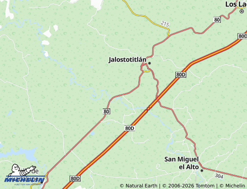 Mappa MICHELIN Los Planes - ViaMichelin