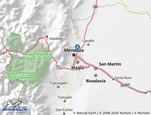 Mappa MICHELIN Guaymallén - ViaMichelin