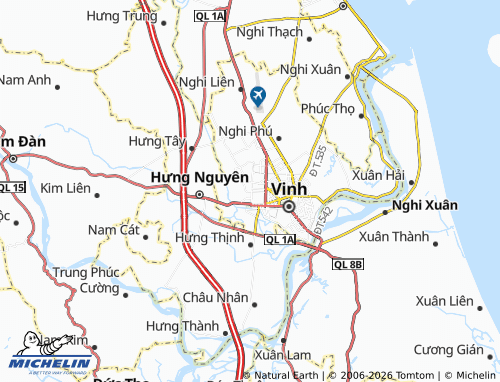 Mapa MICHELIN Đội Cung - ViaMichelin