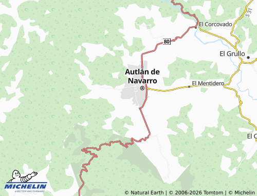 MICHELIN Las Peñitas map - ViaMichelin