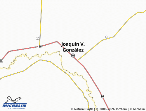 Mapa MICHELIN Joaquín V. González - ViaMichelin