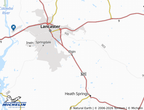 Mappa MICHELIN Elgin - ViaMichelin