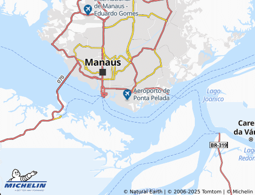 MICHELIN São Lázaro map - ViaMichelin