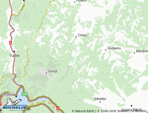 Mappa MICHELIN Bunoaica - ViaMichelin