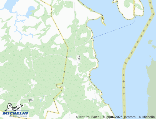 MICHELIN Parapalu map - ViaMichelin