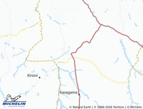 Mappa MICHELIN Nabitanga - ViaMichelin