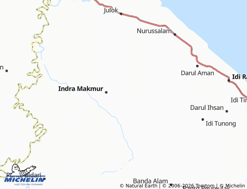 MICHELIN Blang Nisam map - ViaMichelin