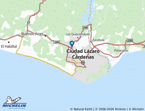 Mappa MICHELIN Samuel Ruiz - ViaMichelin