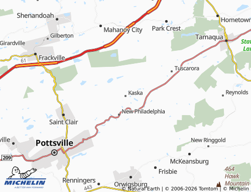 Carte MICHELIN Kaska - ViaMichelin