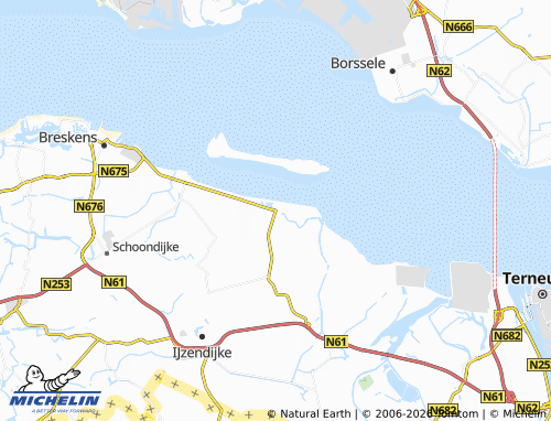 MICHELIN Hoofdplaat map - ViaMichelin